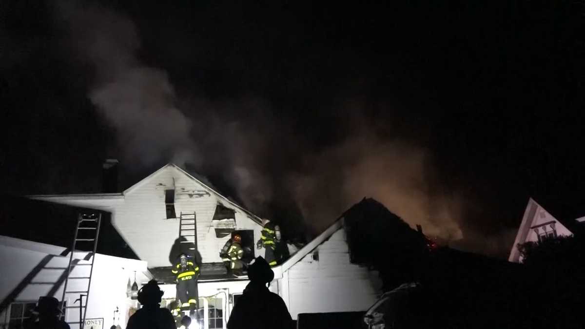 Crews able to knock down 'stubborn' 4alarm Groveland house fire