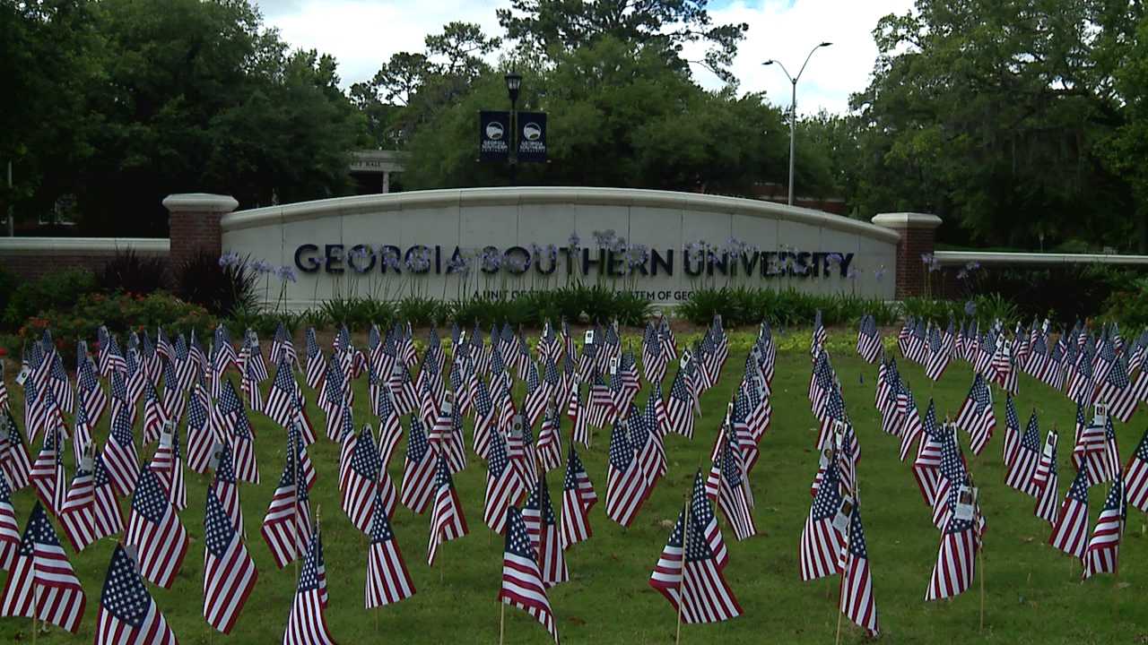 Savannah: Memorial Day flags on display at Georgia Southern - Vimarsana News