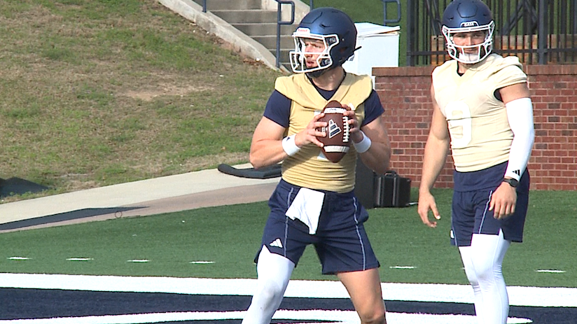 Georgia Southern football kicks off spring practice at Paulson Stadium