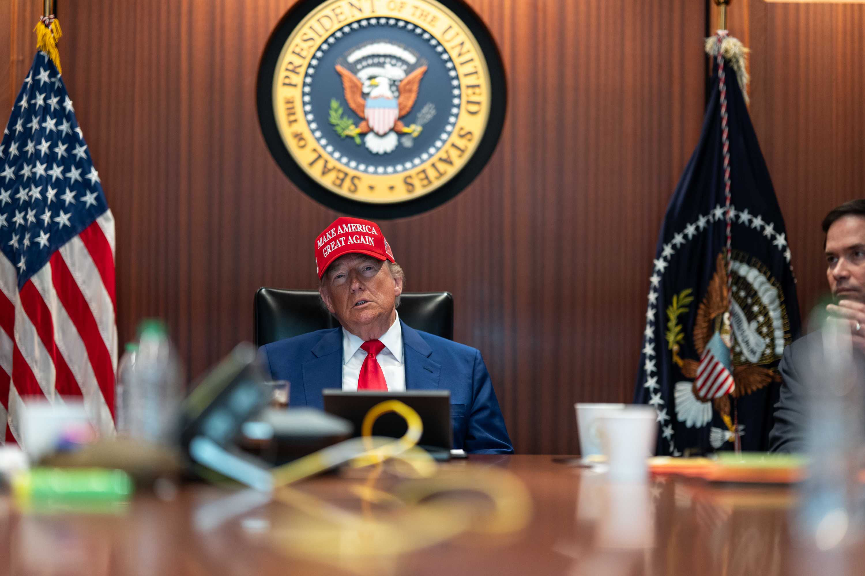 Trump defends U.S. strikes on Iran amid conflicting reports