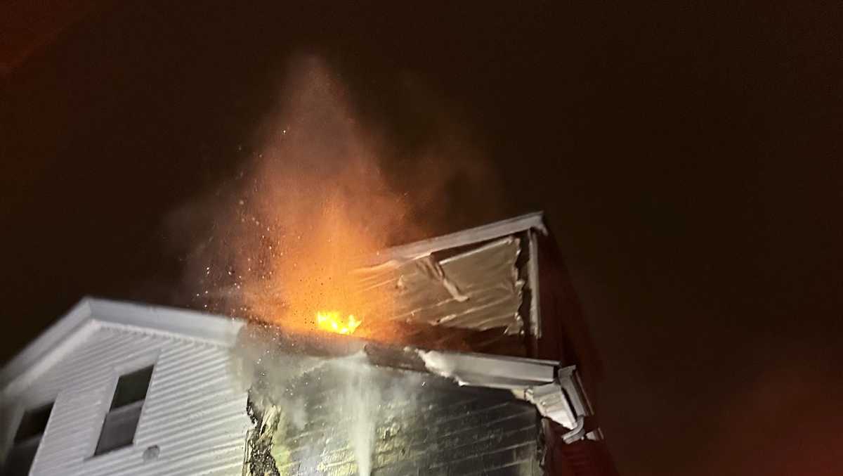 Two firefighters injured fighting early morning fire in Hyde Park