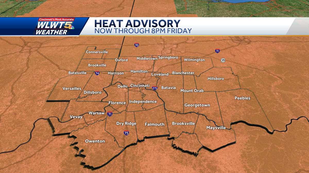 Heat Advisory: Warm, humid pattern continues but relief is in sight