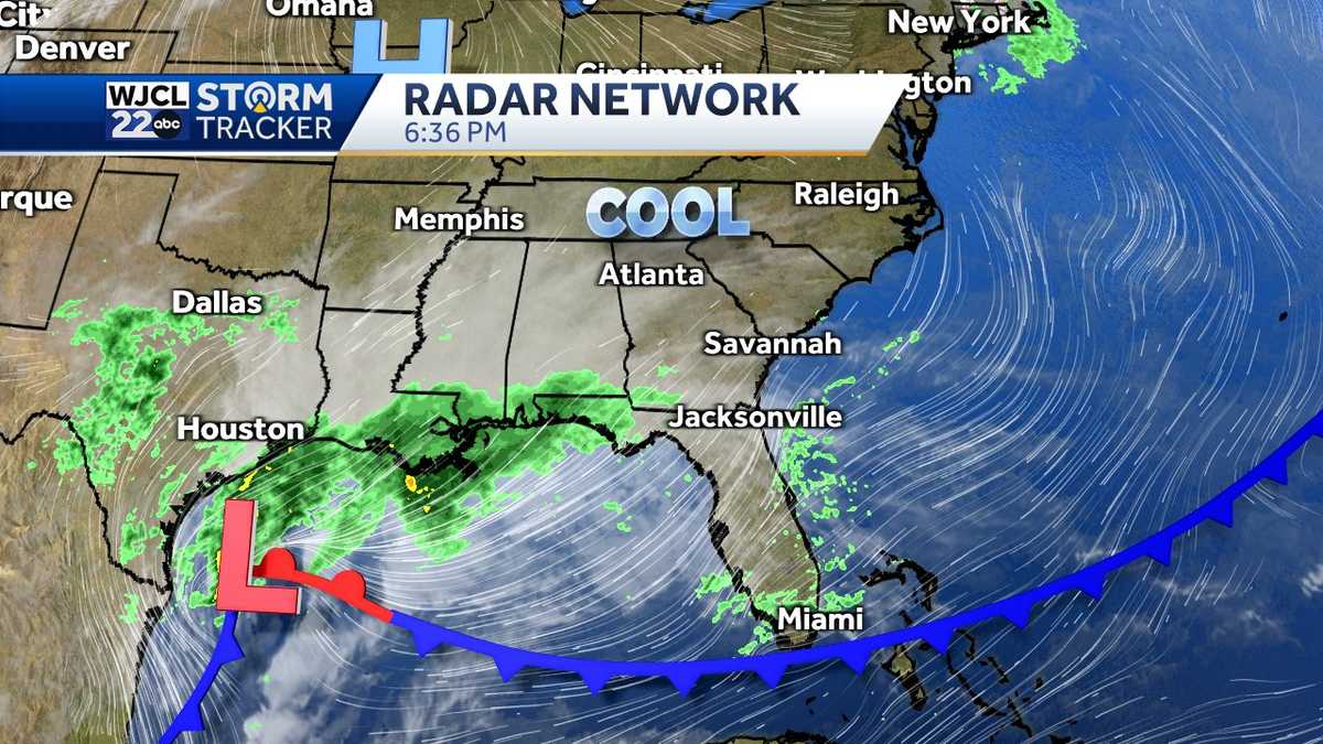 Savannah: Gulf storm system will boost rain chances this week