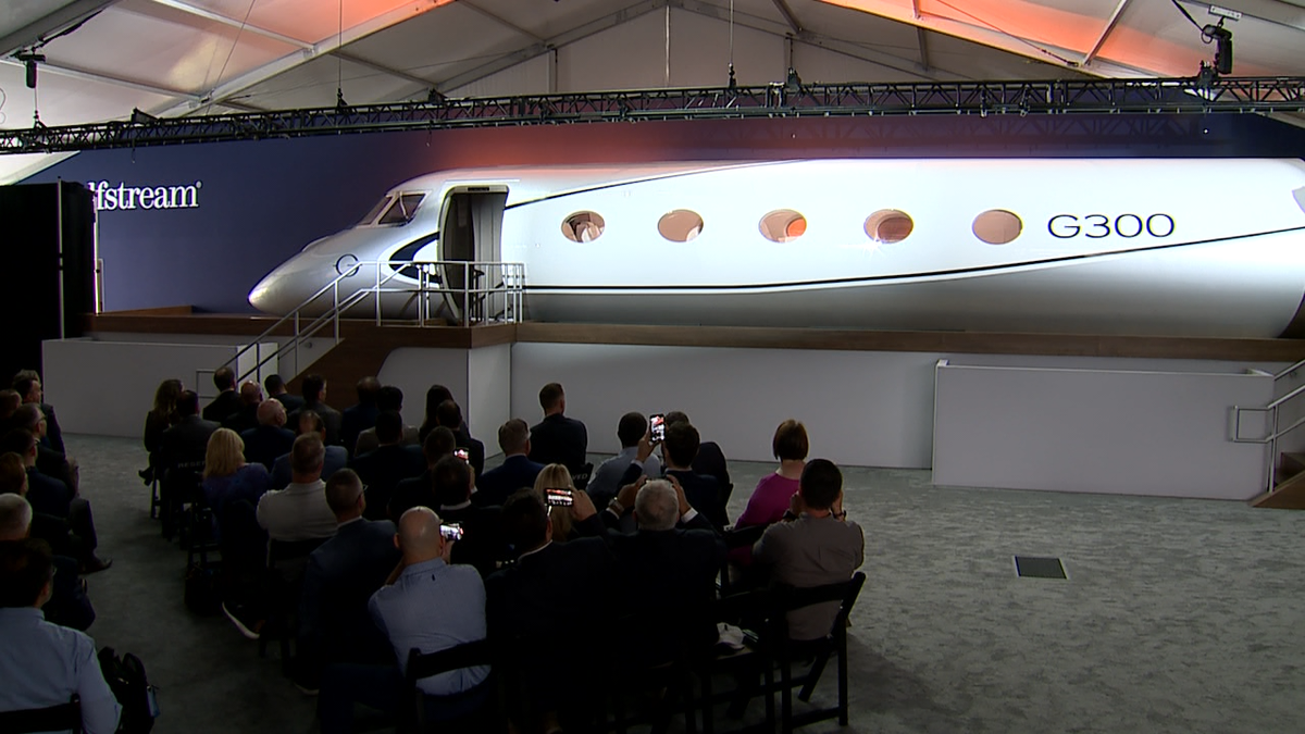Gulfstream debuts new aircraft in Savannah