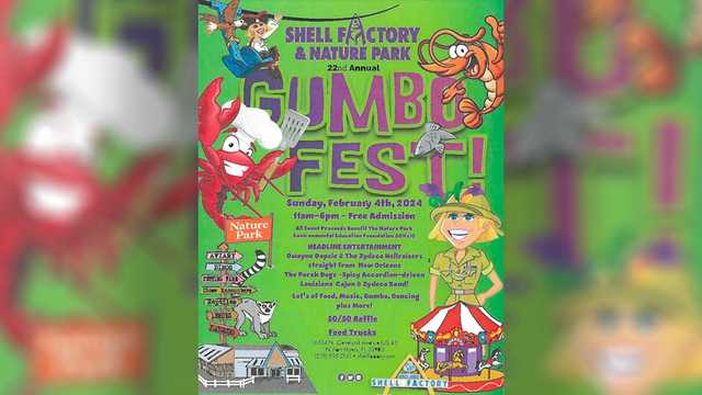 Shell Factory - 22nd Annual Gumbo Fest - Vimarsana News
