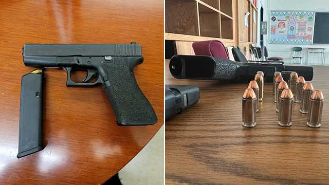 2 students arrested after gun brought to west Baltimore school
