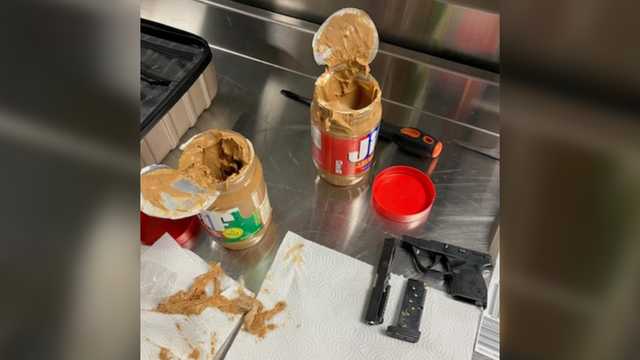 TSA finds gun parts hidden in peanut butter jars at JFK Airport - Vimarsana News