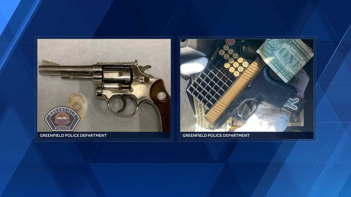 Separate gun-related arrests made in Greenfield