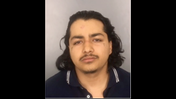 Gustavo Chavez was arrested after he tried to shoot people but his gun failed to discharge.