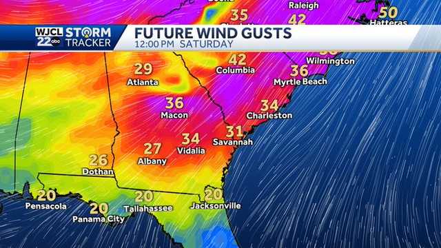 Savannah: Impact Weather Day Saturday, thunderstorms possible - Vimarsana News
