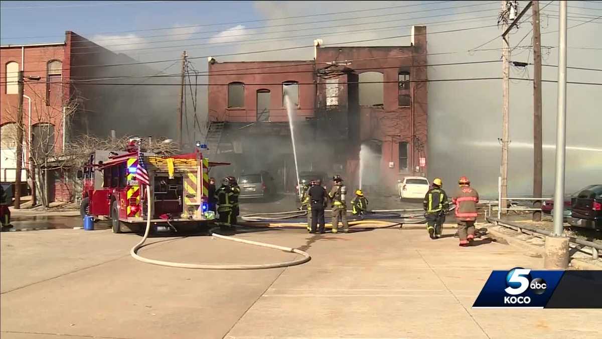 Community devastated after fire destroys historic buildings in downtown