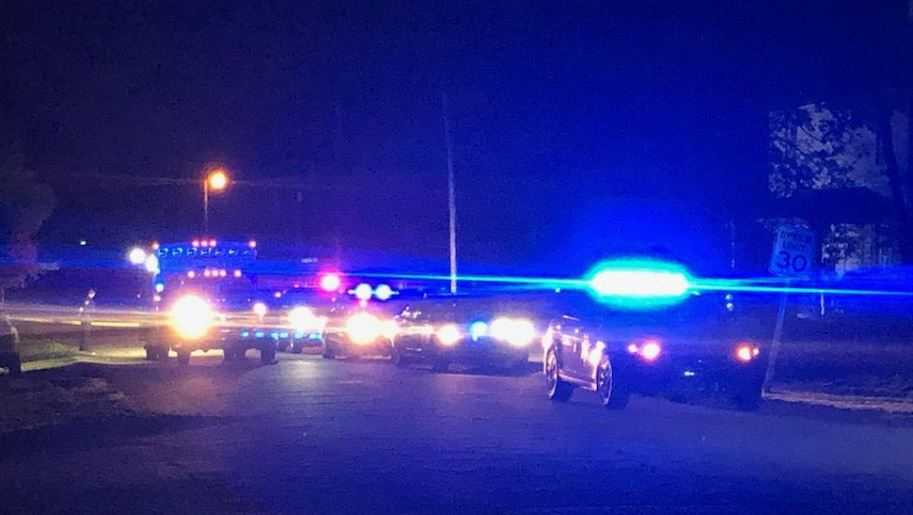 One person hospitalized in early morning shooting just outside Greenville
