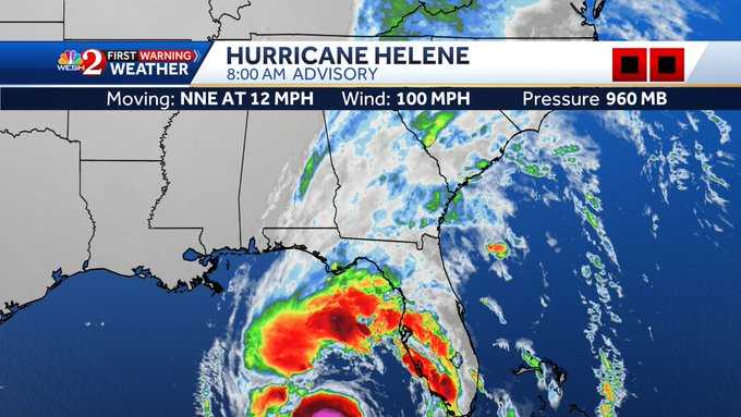 When will Hurricane Helene make landfall? View live updates