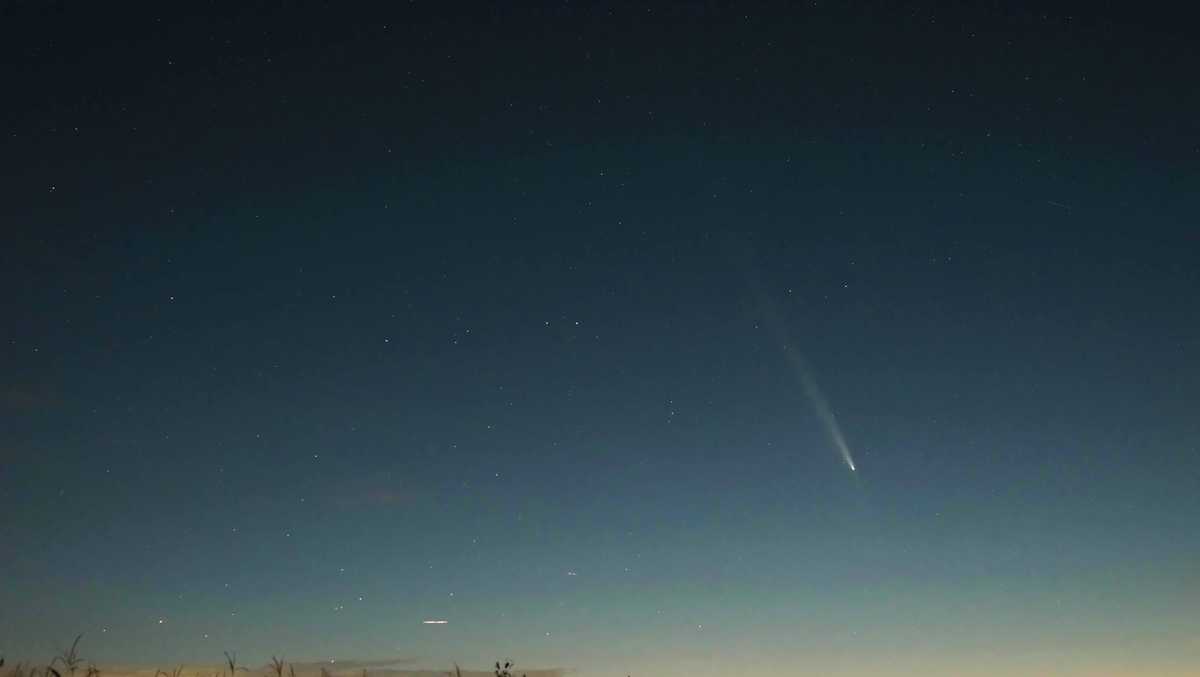 Did you see it? Rare comet making once-in-a-lifetime appearance over U.S.