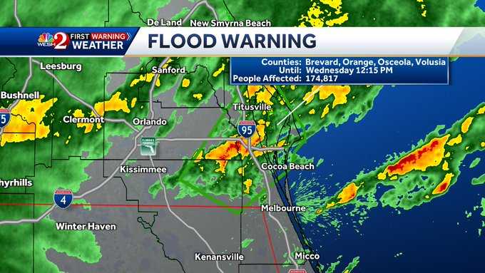 See current Central Florida county-by-county impacts as Milton closes in