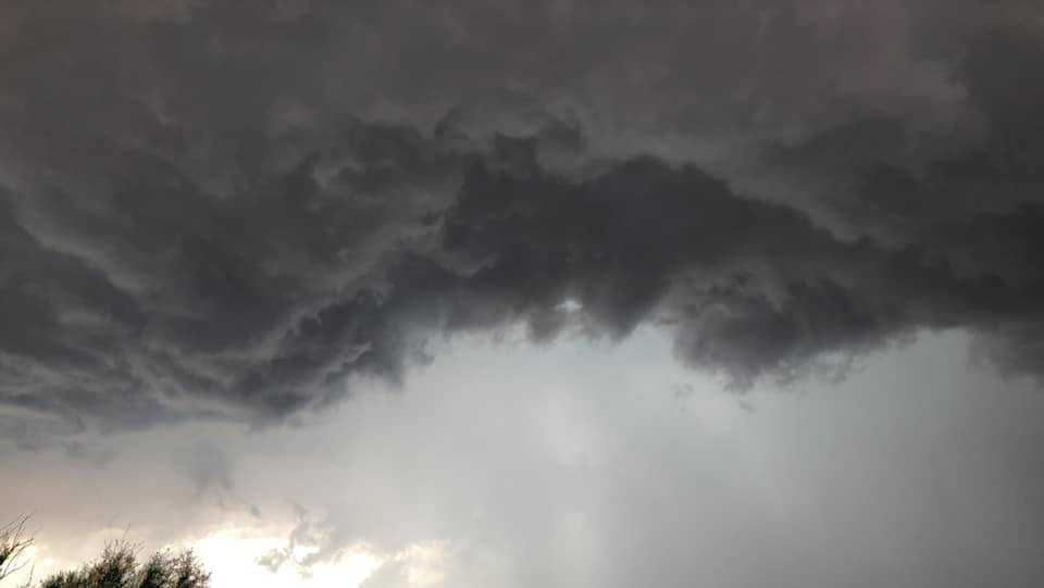 Giant hail, funnel clouds and more Wild weather hits part of the state