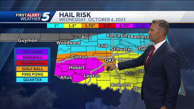 TIMELINE: Oklahoma could see large hail, tornado risk with storms - Vimarsana News