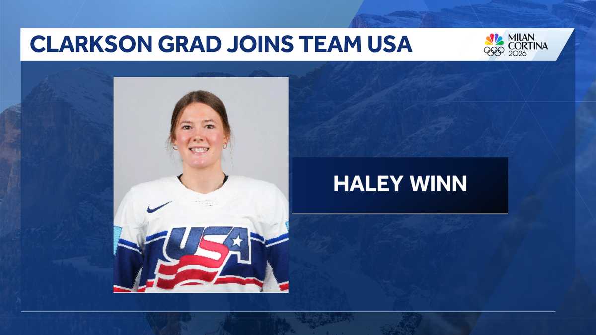 Clarkson University grad joins US women's hockey team for 2026 Olympics