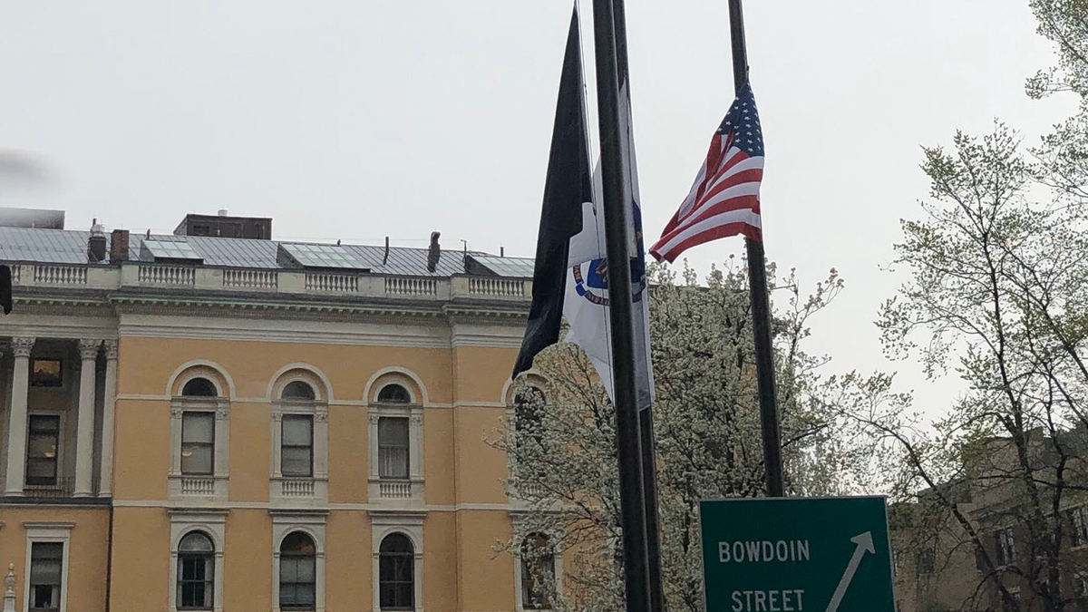 Flags fly at halfstaff in mourning for Texas shooting victims