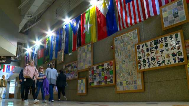 Iowa school celebrates diversity with flags from all over the world - Vimarsana News