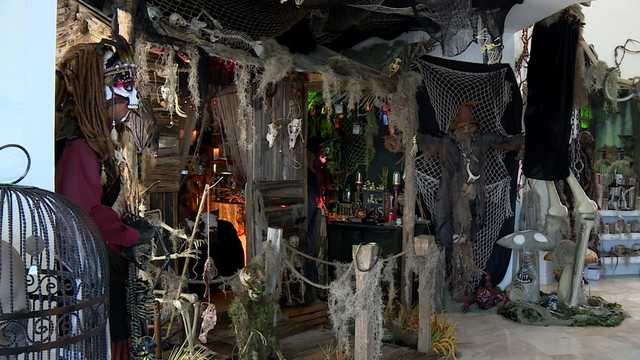 Palm Beach family builds 'Florida swamp' Halloween display - Vimarsana News