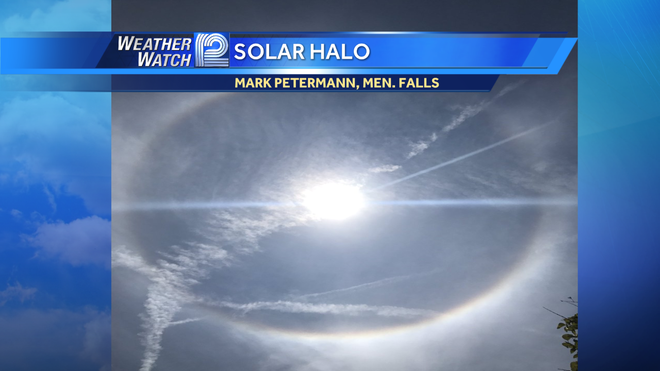 Weather Blog: Solar Halo & Great Weather Ahead