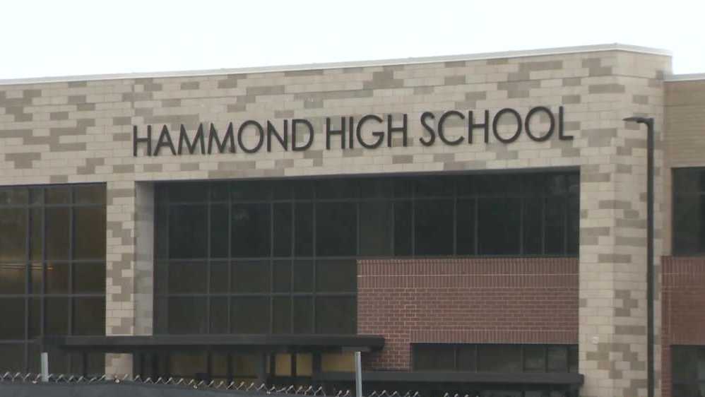 Hammond High School student found with unloaded gun, facing various charges