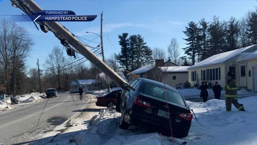 Plaistow man flown to Boston hospital after crash in Hampstead