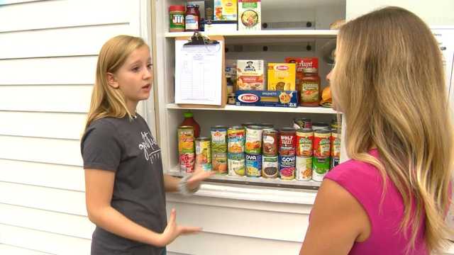 Honor Row Recognizes Girl Who Started Hampstead S Little Free Pantry