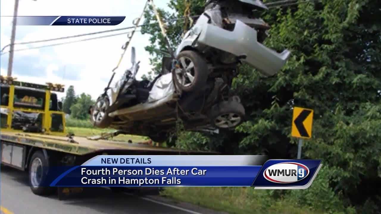 Fourth Person Dies Following Crash In Hampton Falls