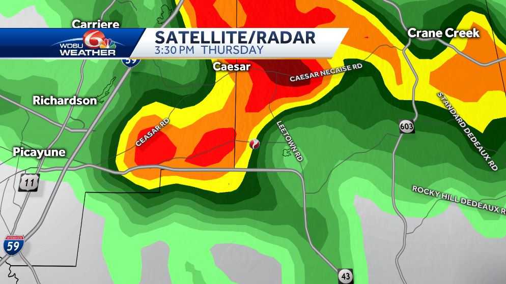 NWS Tornado touched down in Hancock County, caused minor damage
