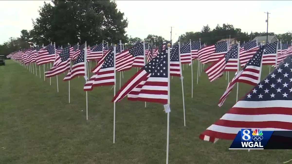 500 American Flags Displayed In Hanover To Commemorate 9 11 Anniversary