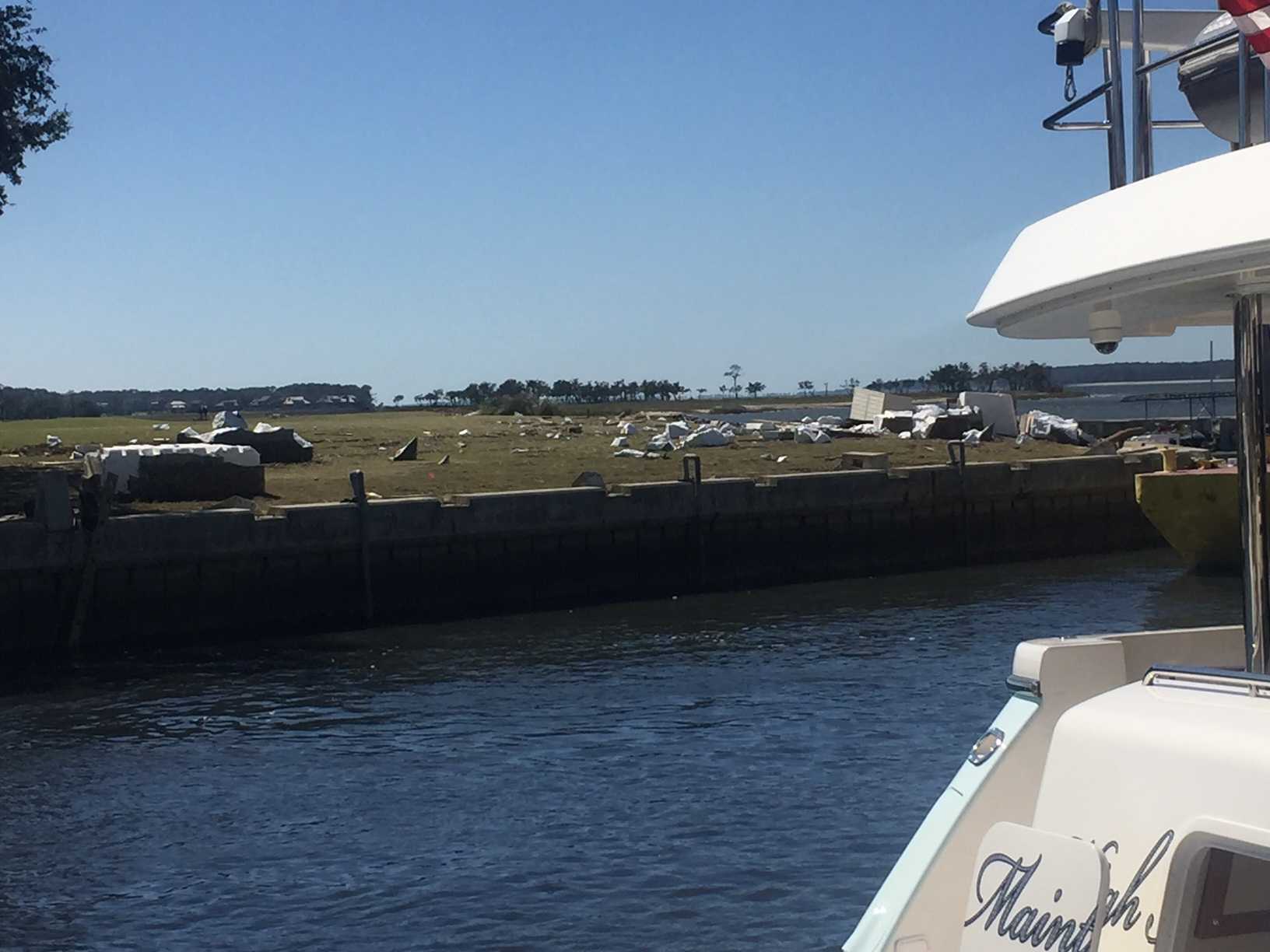 Take a look at the damage from Hurricane Matthew in Sea Pines - WJCL