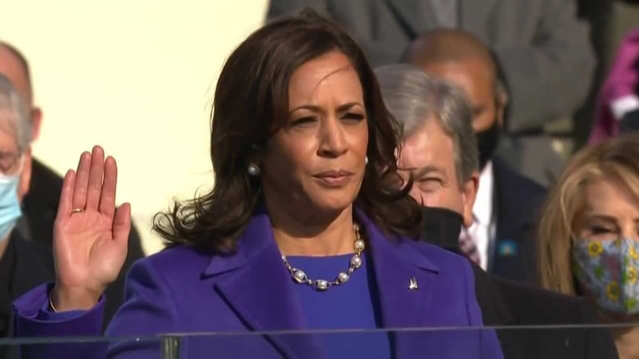 'Testament To Our Progress': Kamala Harris Makes History As First ...