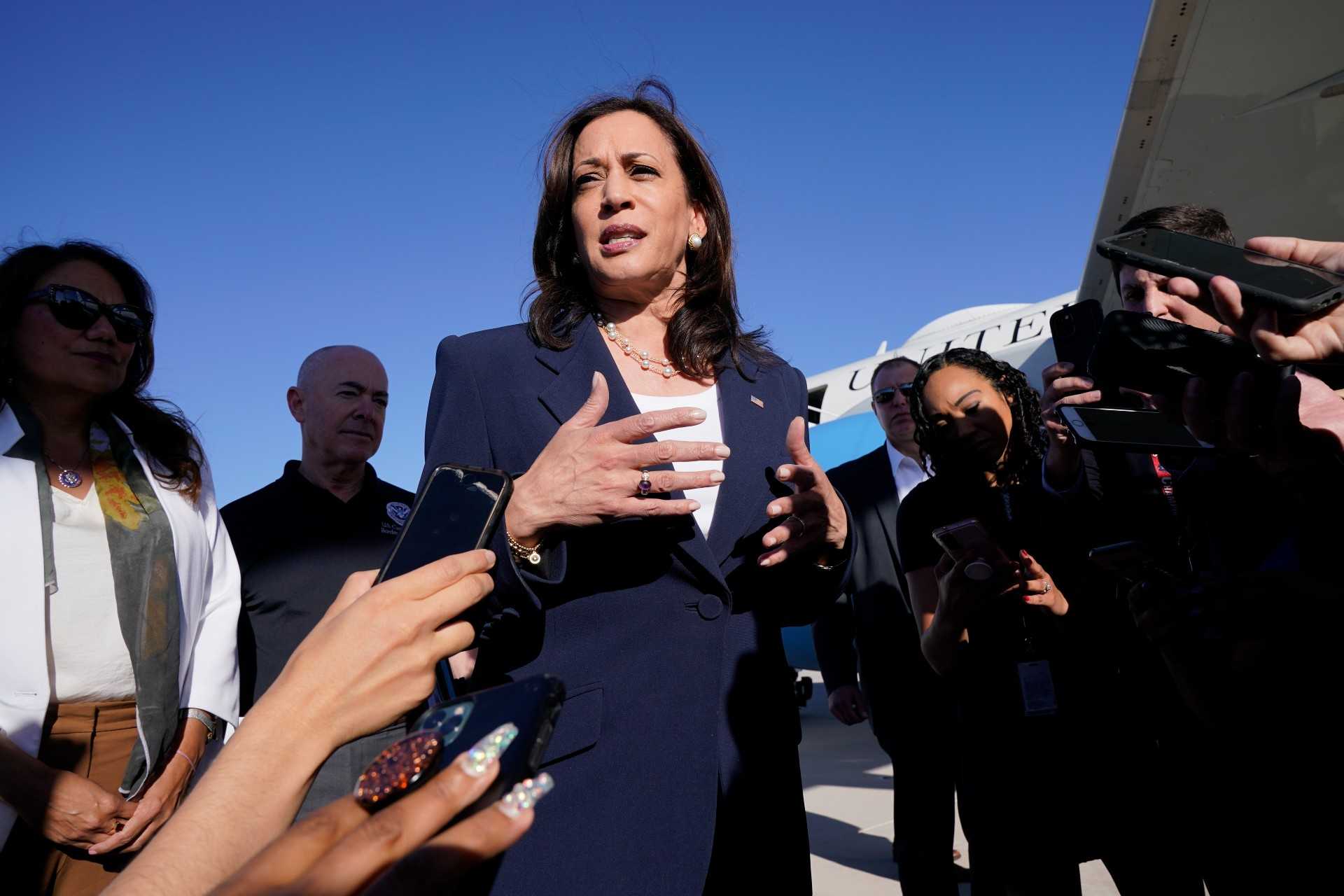 VP Kamala Harris Cites 'progress' In 'tough' Situation During Border Tour