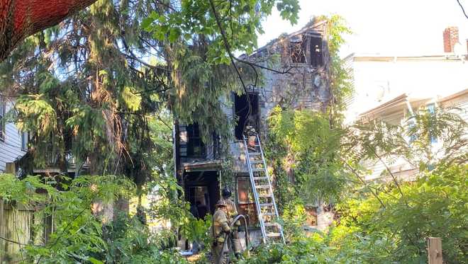 The&#x20;back&#x20;of&#x20;a&#x20;vacant&#x20;house&#x20;in&#x20;Harrisburg&#x20;where&#x20;there&#x20;was&#x20;a&#x20;fire&#x20;on&#x20;Monday&#x20;morning.