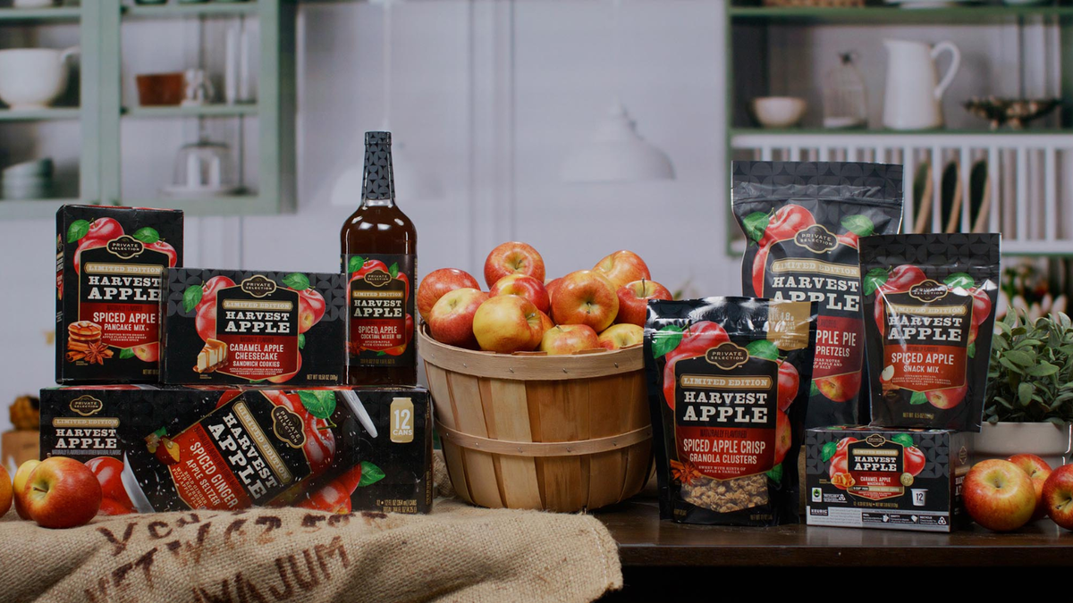 Kroger launches 'Harvest Apple' line with new products for fall season