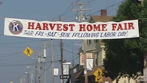 the harvest home fair in cheviot