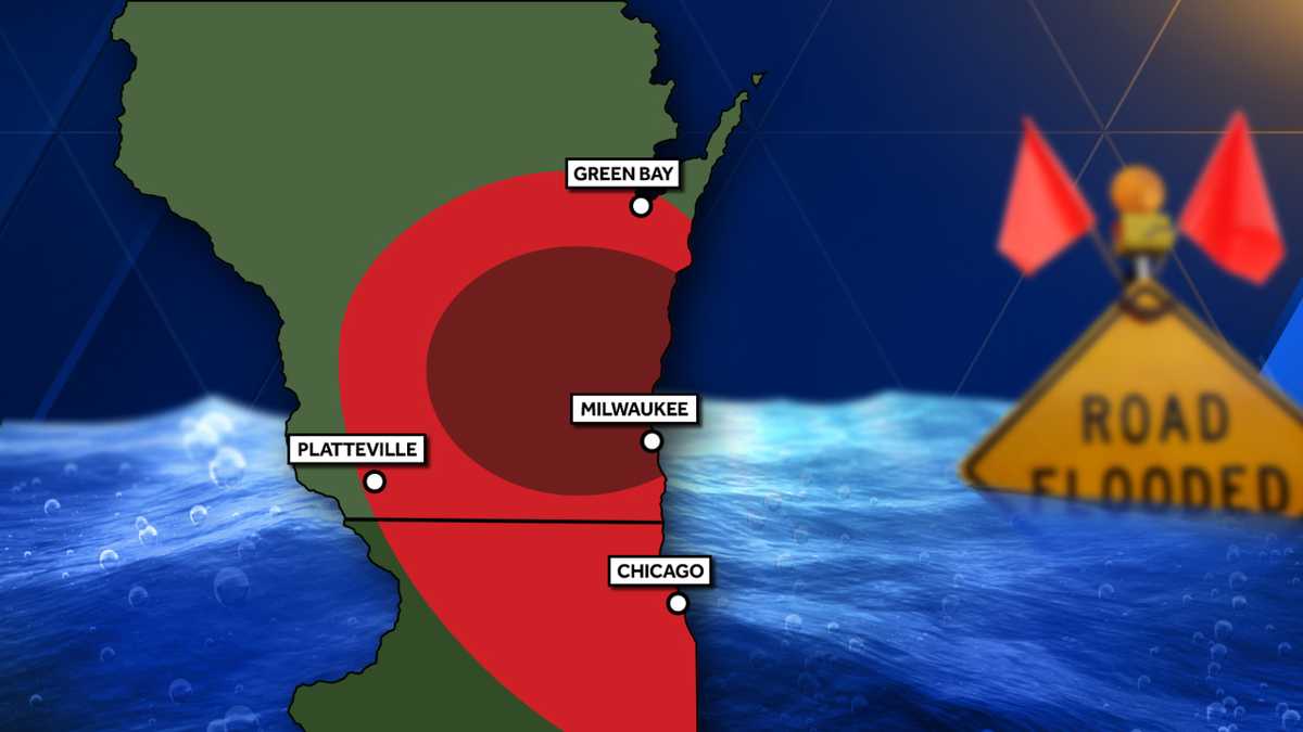 If Harvey happened in Wisconsin, most of state would be under water