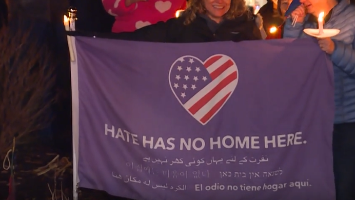 Glendale neighbors rally against hate after local man named in neo-Nazi ...