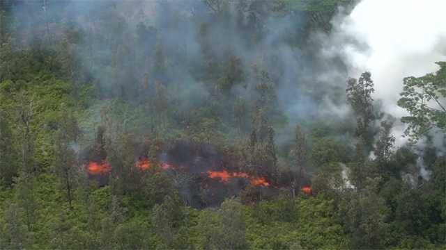 The Latest: 21 homes destroyed by Hawaii lava flows