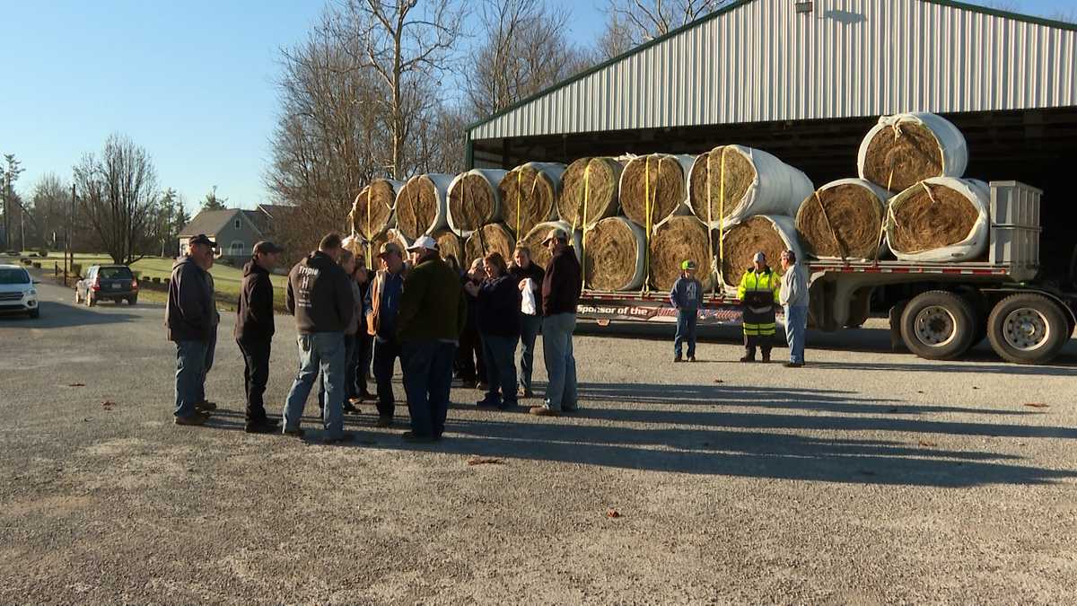 Hay bales sent to Hopkinsville after tornadoes