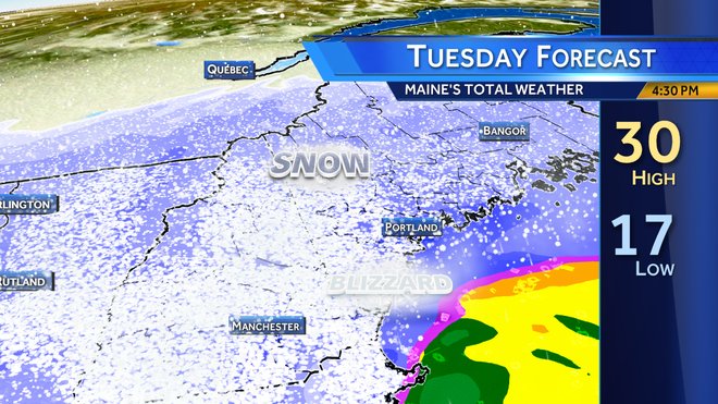 Blizzard warning issued ahead of powerful nor'easter