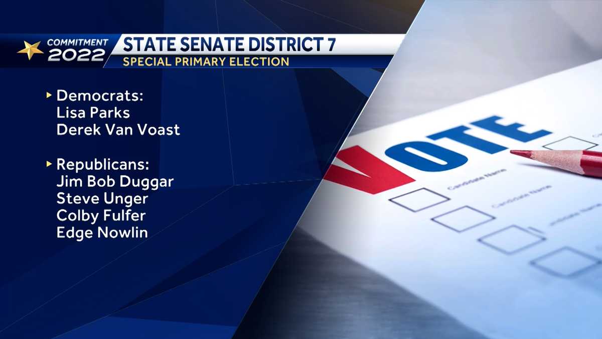 Voting underway in State Senate District 7 special primary election