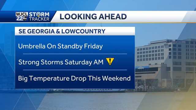 Savannah: Strong cold front delivers strong storms, cold blast - Vimarsana News