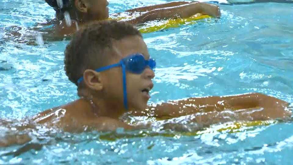 Camp Achieve gets kids swimming to fitness