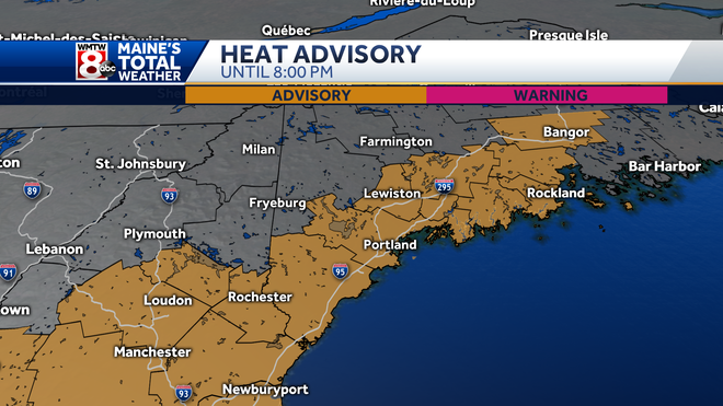 Dangerous heat and humidity Monday, relief on the way