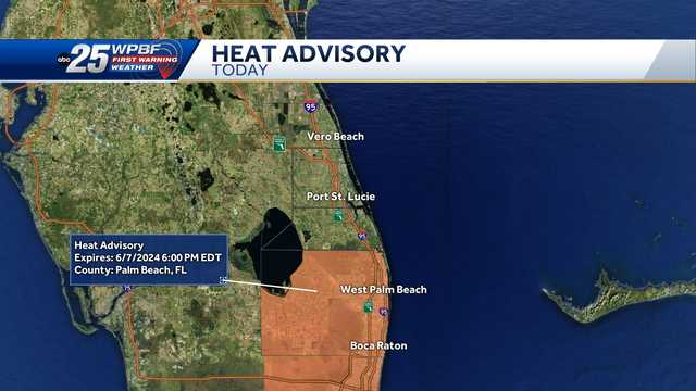 Feels-like temperatures to reach 109 degrees in some parts of South Florida