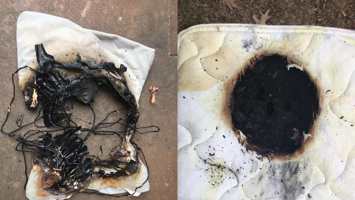 Heating pad starts fire in Springdale home