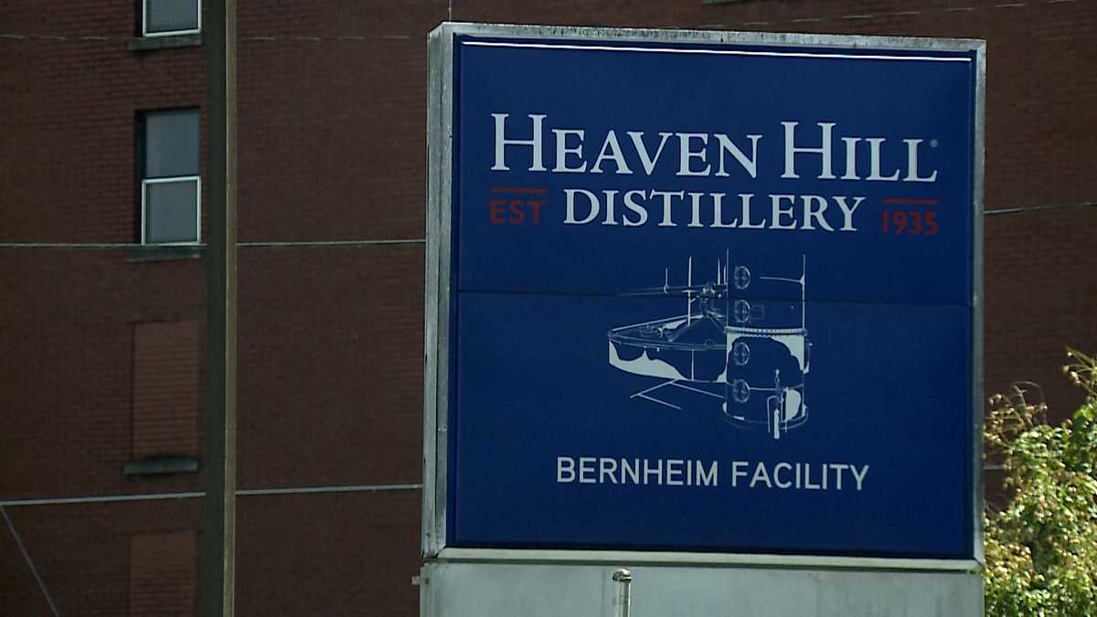 Hundreds of gallons of whiskey spill at Heaven Hill in Louisville